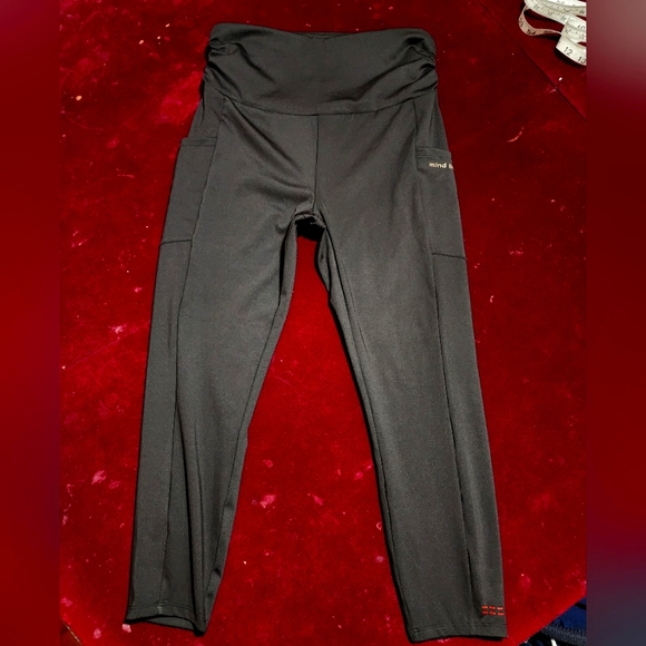 Peace Love World Pants - NWOT ... Peace Love World Regular Ruched Waist Leggings